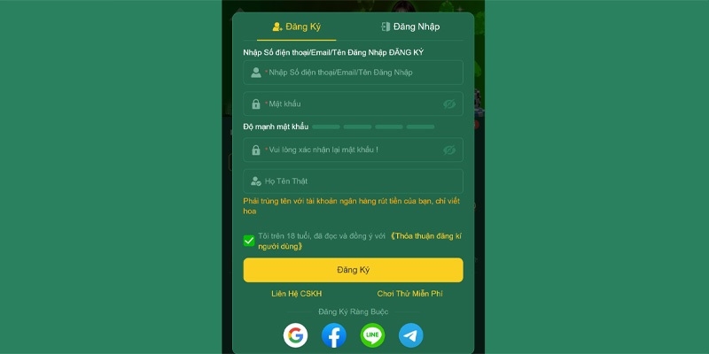 Truy cập trang chủ để đăng ký EV88